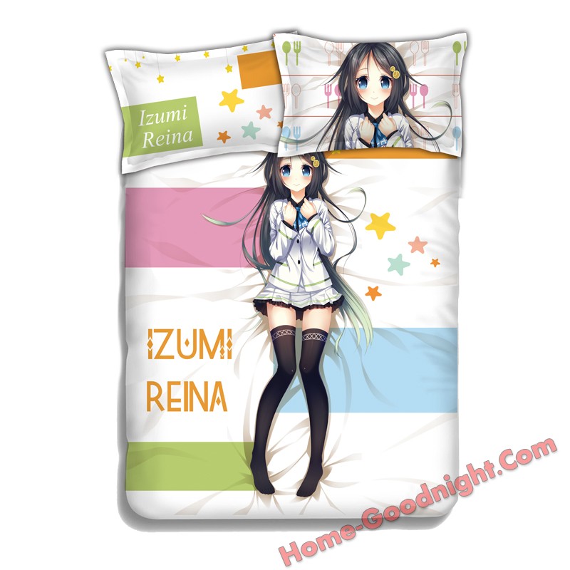 Reina Izumi - Myriad Colors Phantom World Bed Blanket Duvet Cover with Pillow Covers